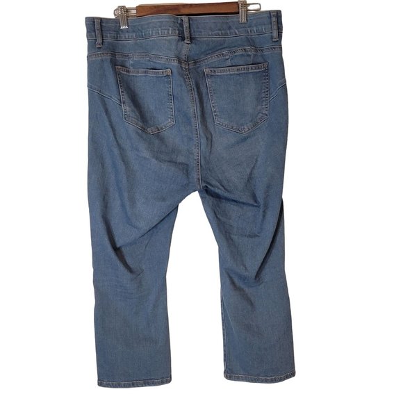 Torrid Crop‎ Bombshell Skinny Premium Stretch Jeans Size 16 - Picture 3 of 6